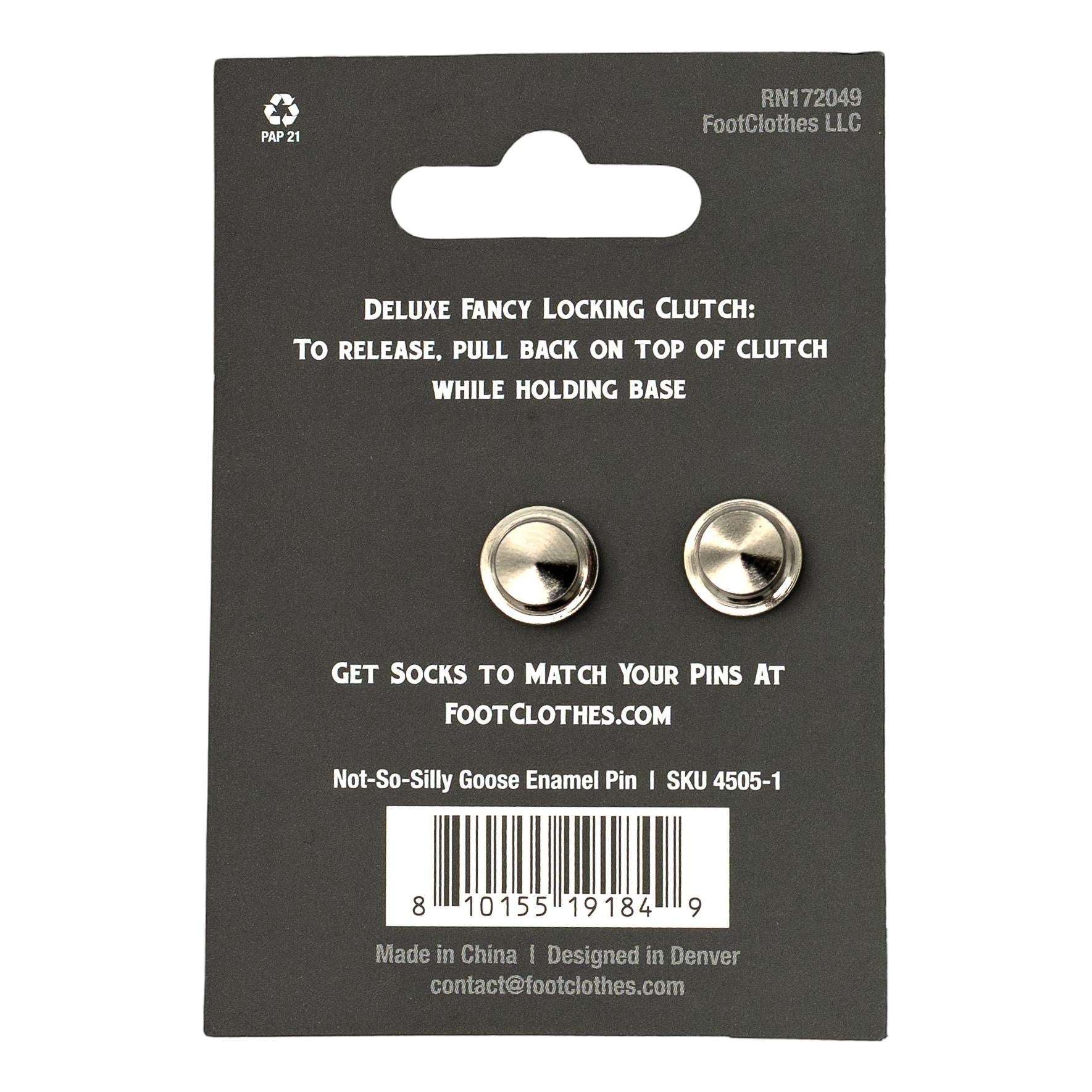 Not-So-Silly Goose Hard Enamel Pin