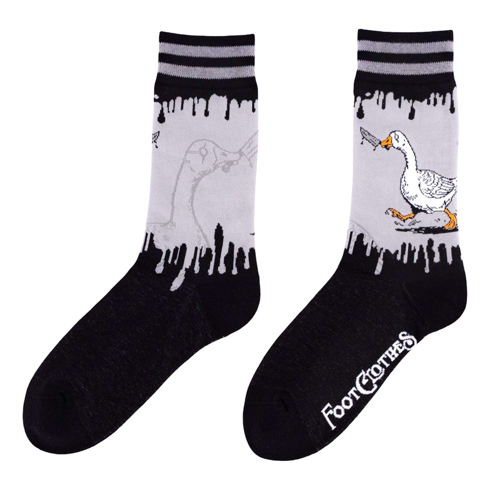 Not-So-Silly Goose Crew Socks