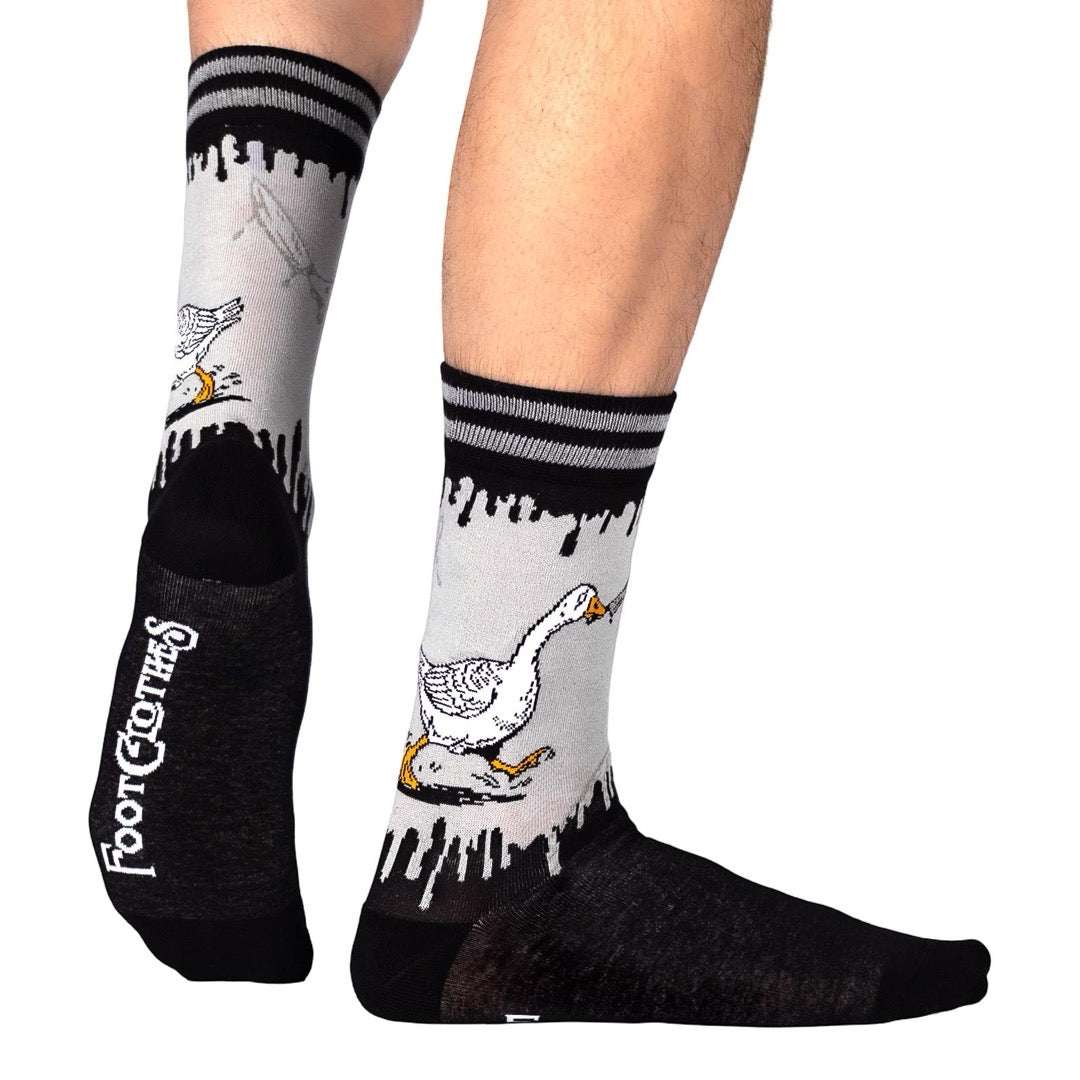Not-So-Silly Goose Crew Socks