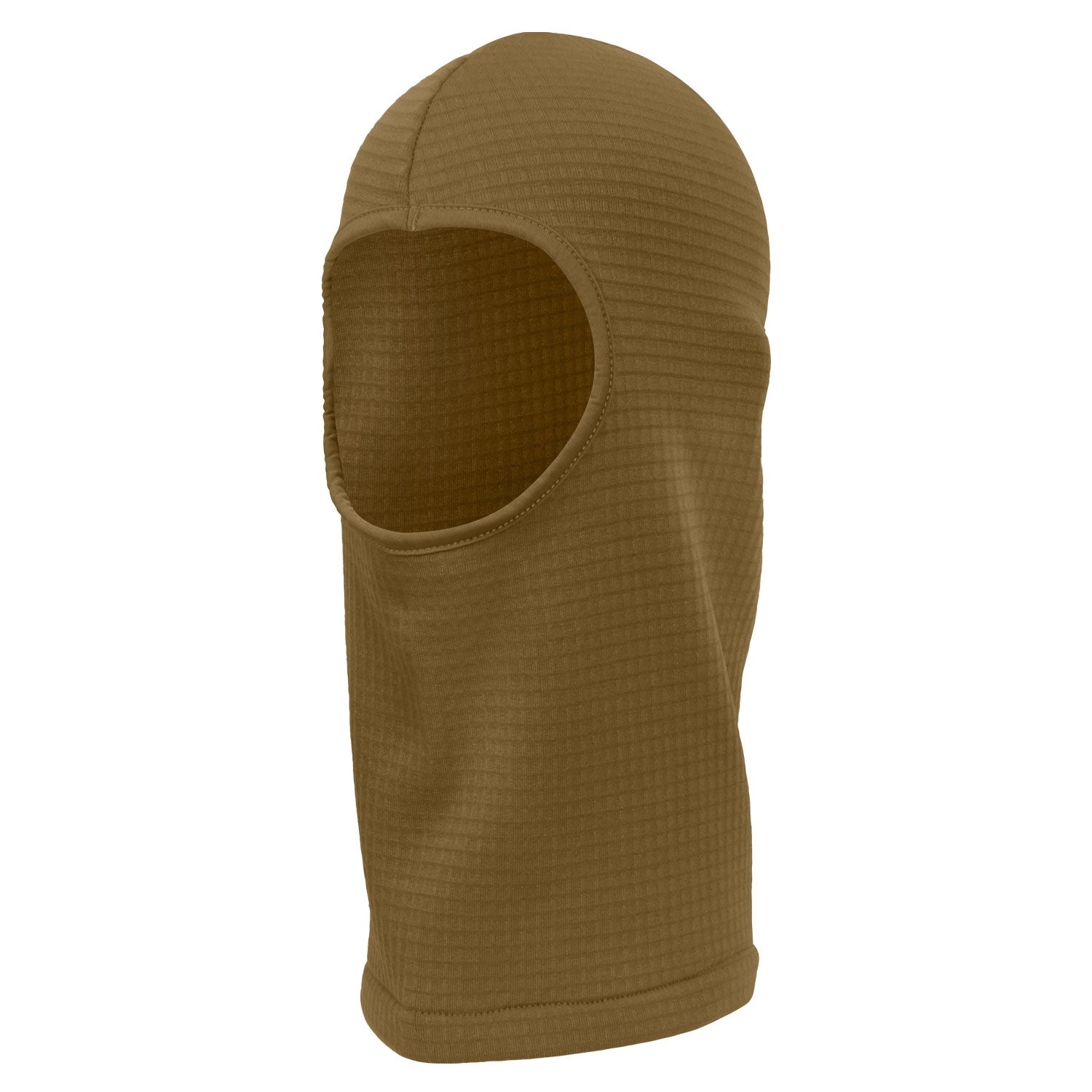 Head Sock Mask Base Lace-Up Balaclava in brown, perfect for comfort under masks during performance or costume creation.