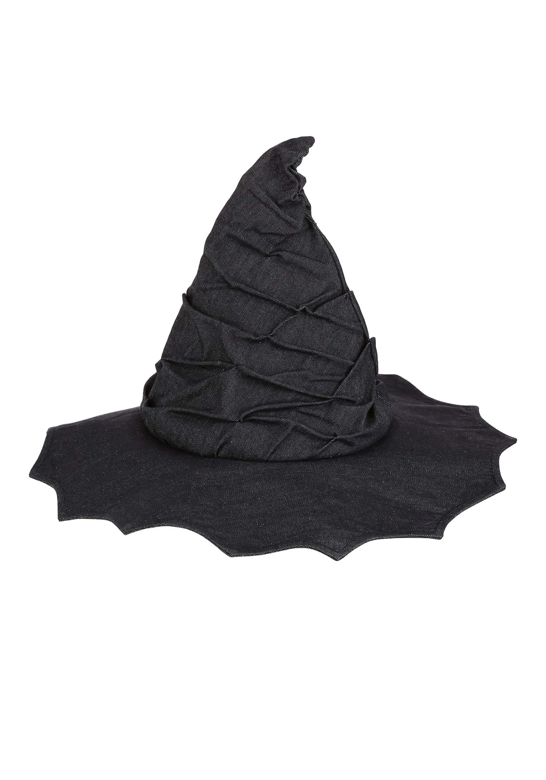 Black witch-hat scrunchie.