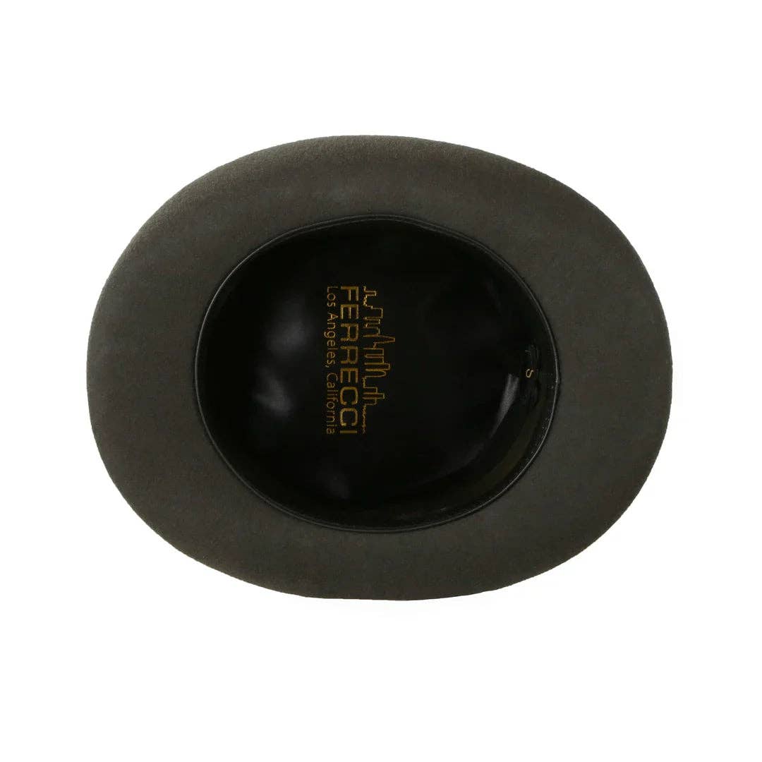 Charcoal Wool Top Hat - ResirWrecked Costumes