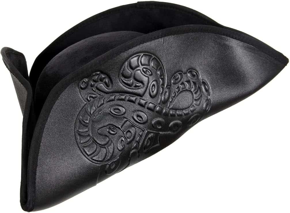 Octopus-detail pirate hat.