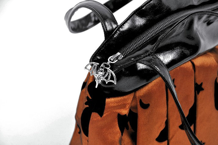 Copper-Orange Bat Mini Purse