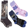 Three-design bat sock pack.