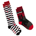 Two-design Blood Goth sock pack.