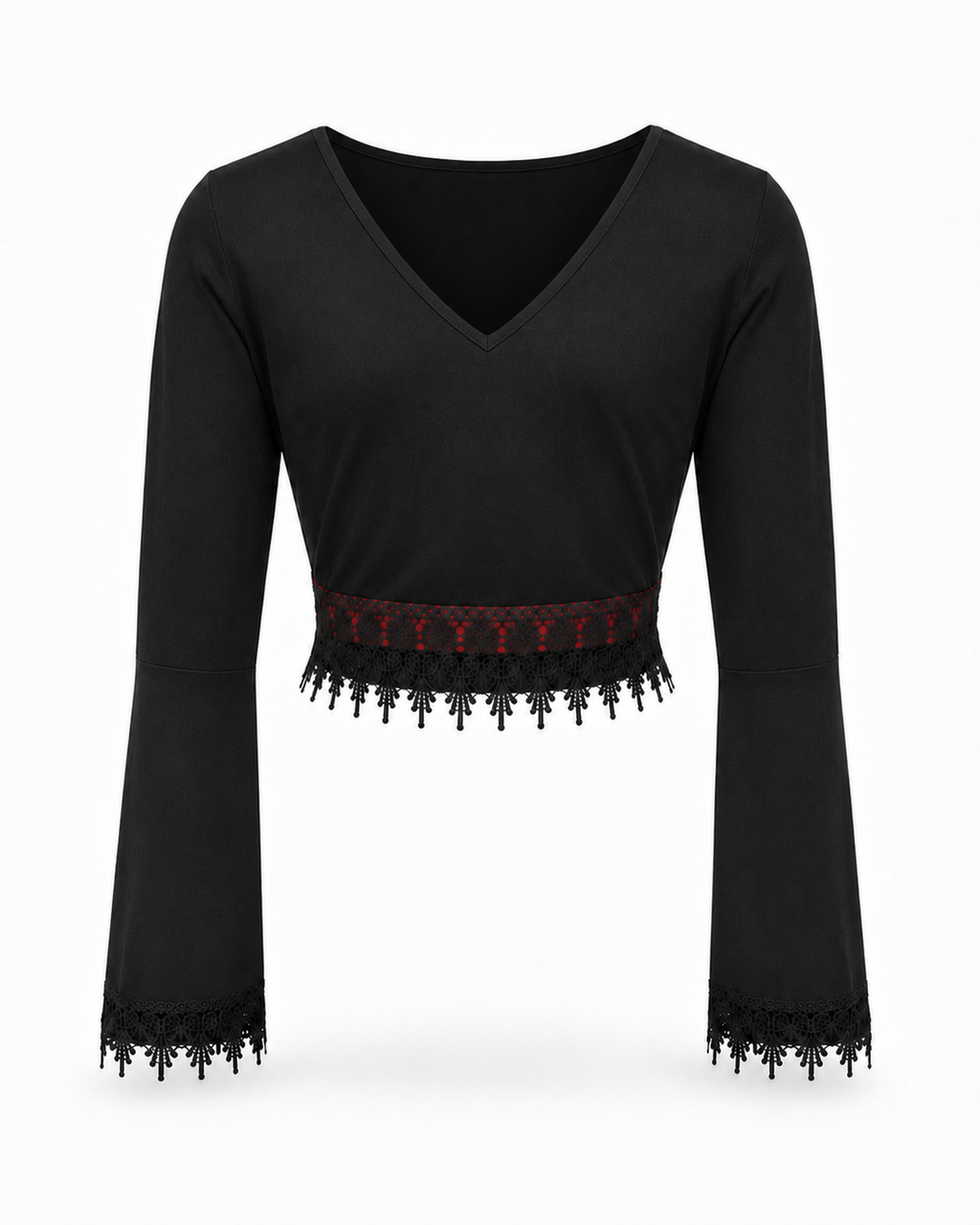 Cathedral Lace Crop Top