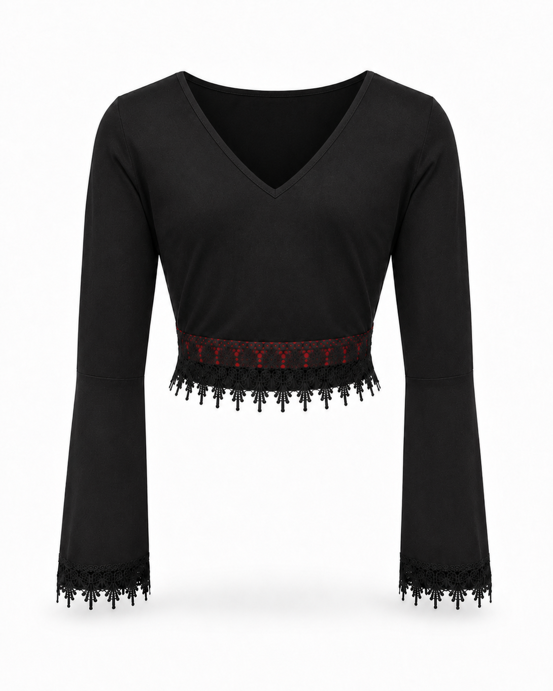 Cathedral Lace Crop Top