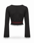 Cathedral Lace Collection crop top.