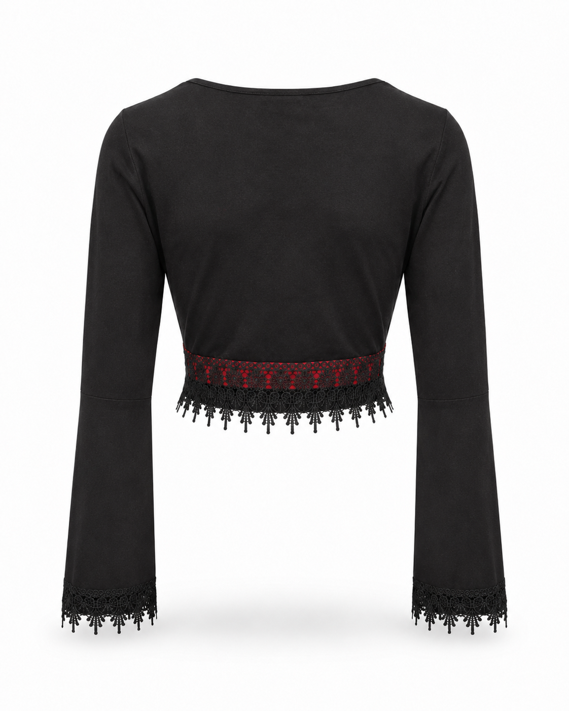Cathedral Lace Collection crop top.