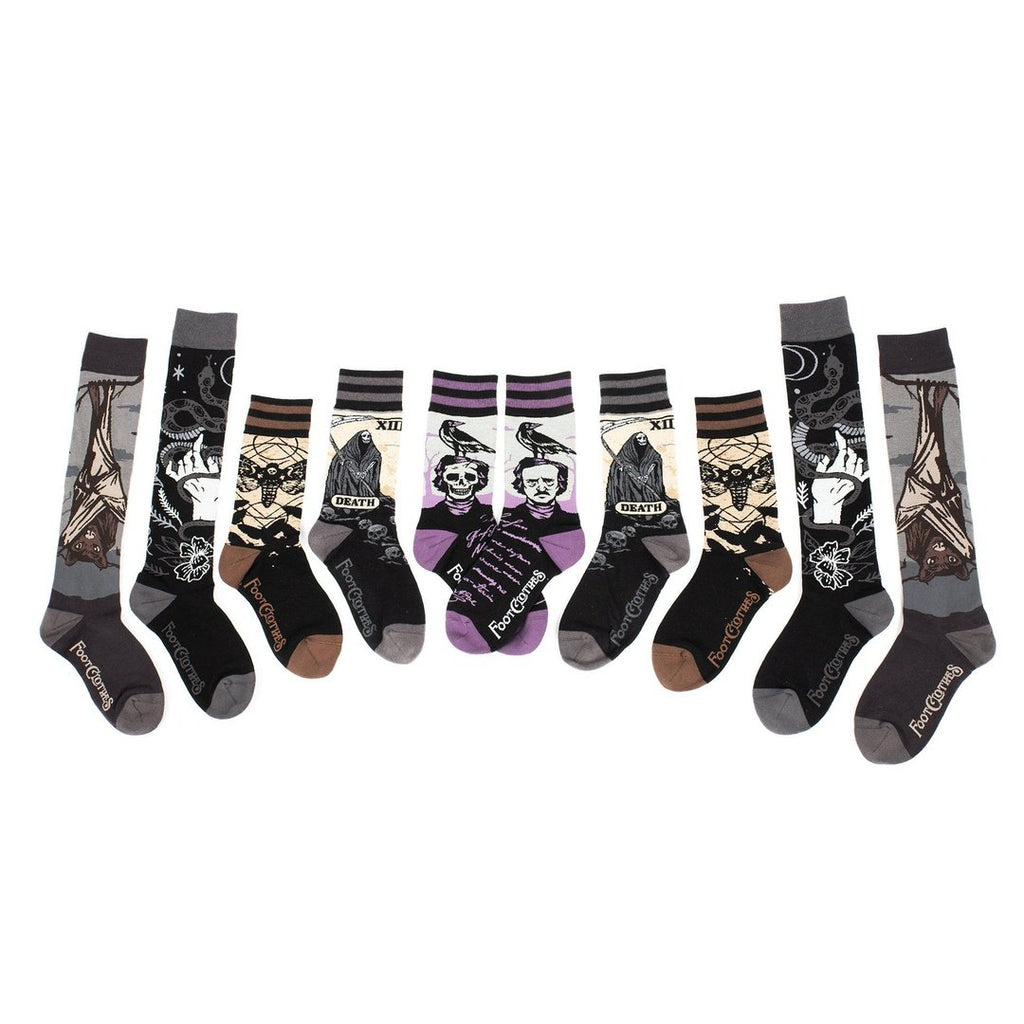 Dark Soles Goth Sock Pack | 5 Designs - ResirWrecked Costumes