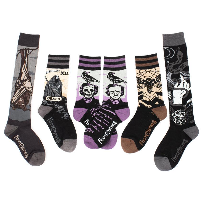 Five-design Dark Soles sock pack.