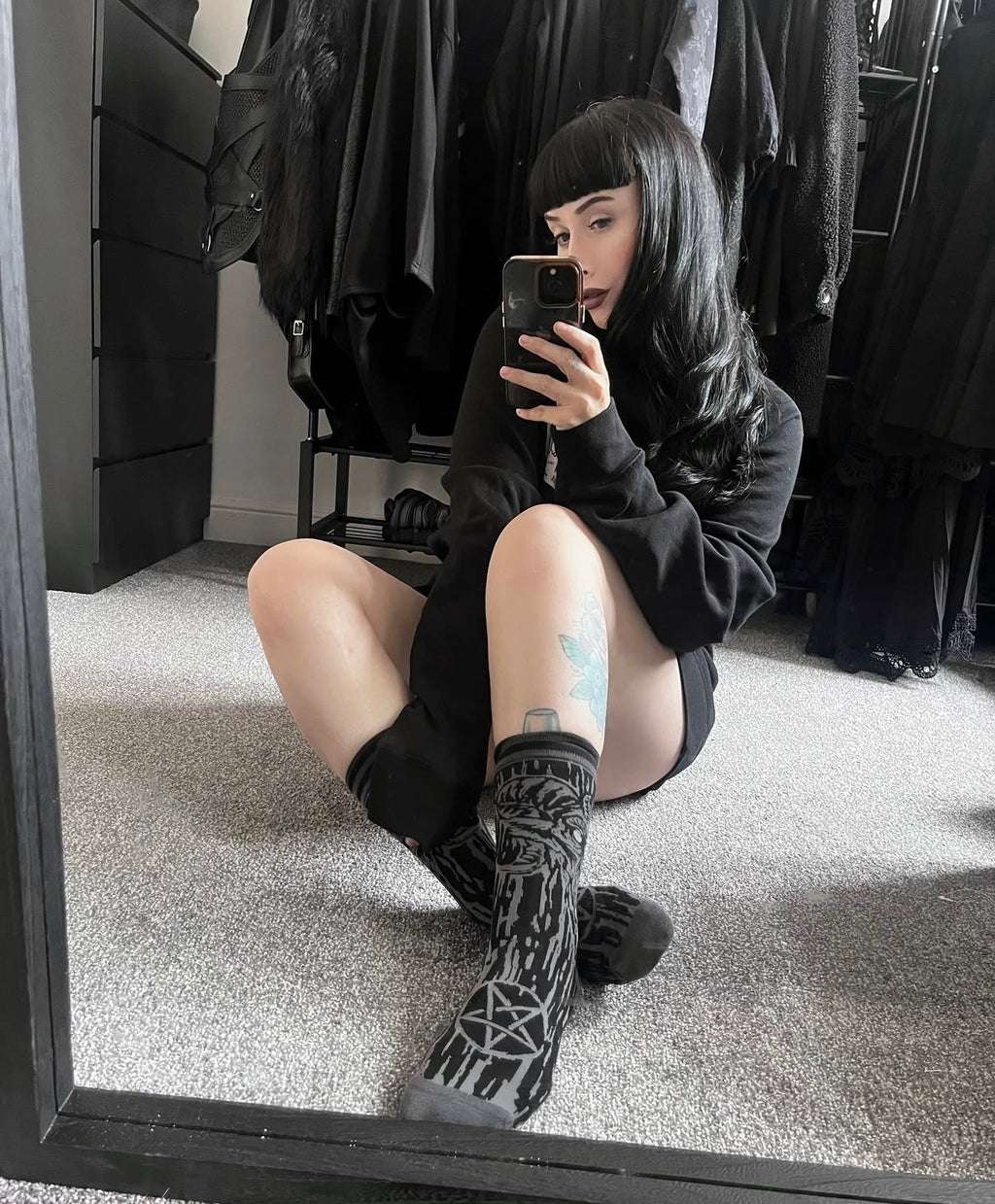 Demon Crew Socks - ResirWrecked Costumes