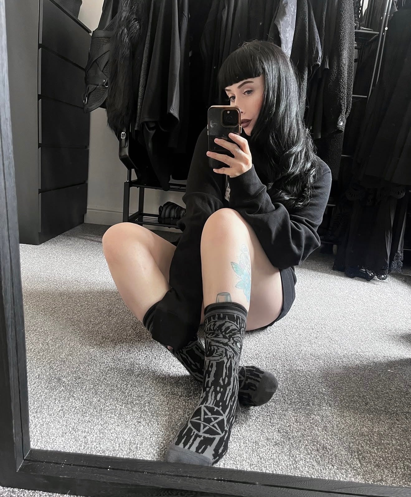 Demon Crew Socks - ResirWrecked Costumes