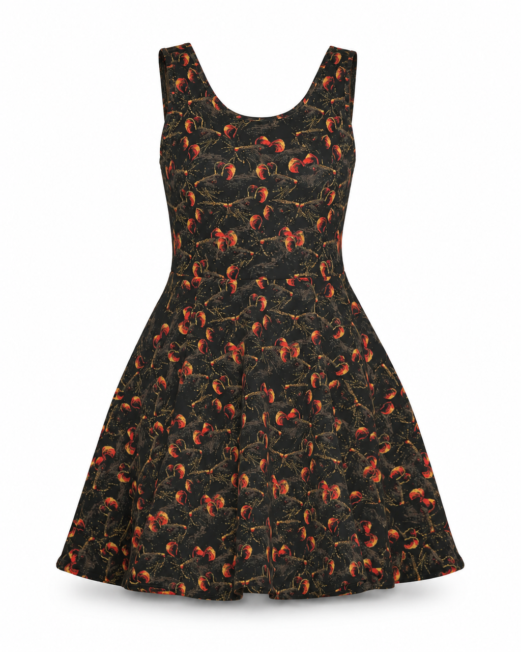 OMG! It’s Rats! Pocket Skater Dress