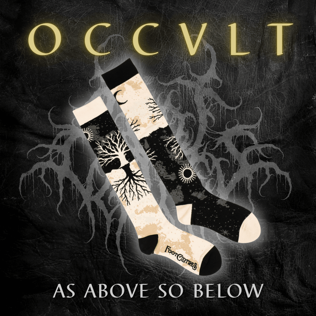 As Above So Below Tree Knee High Socks - ResirWrecked Costumes