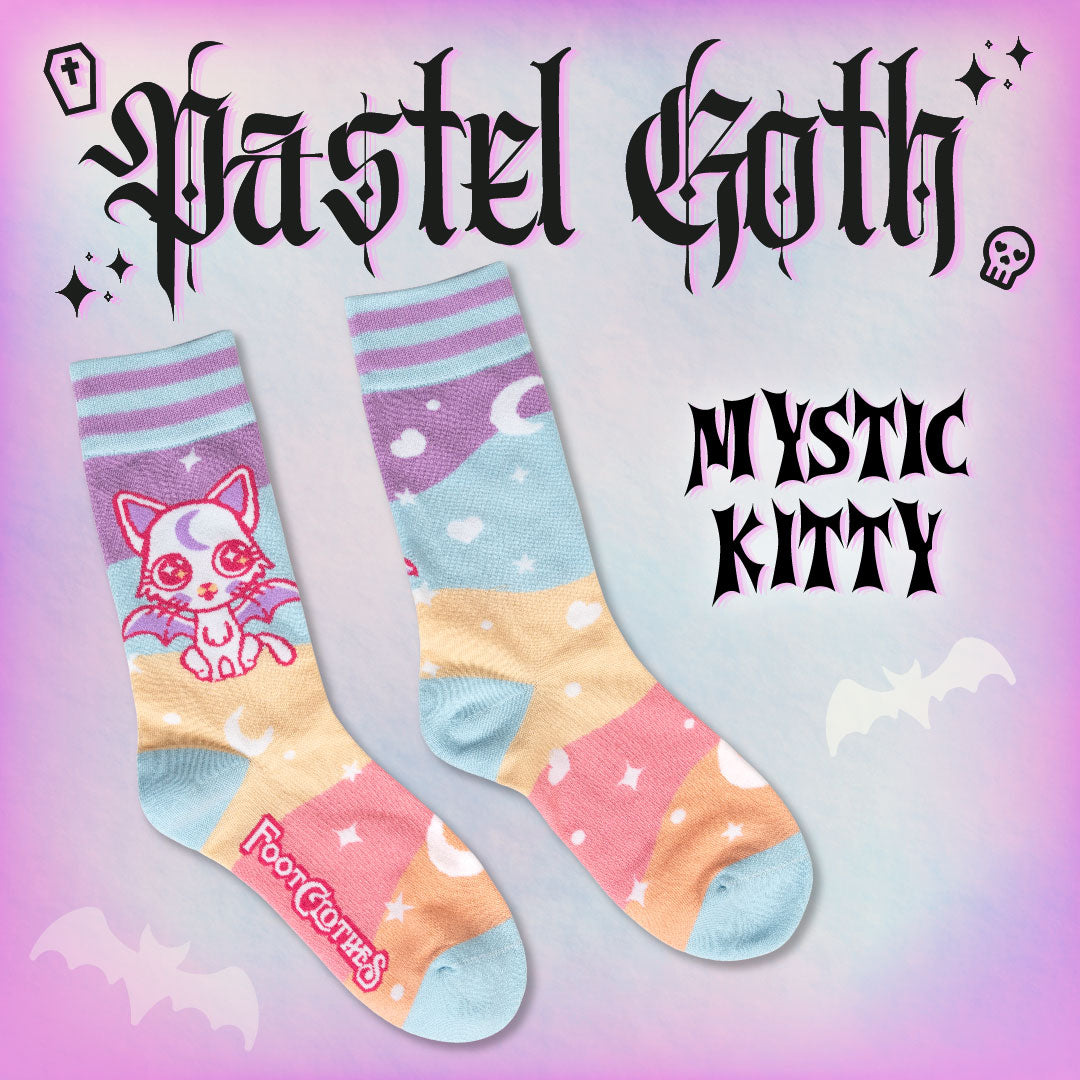 Mystic Kitty Crew Socks - ResirWrecked Costumes