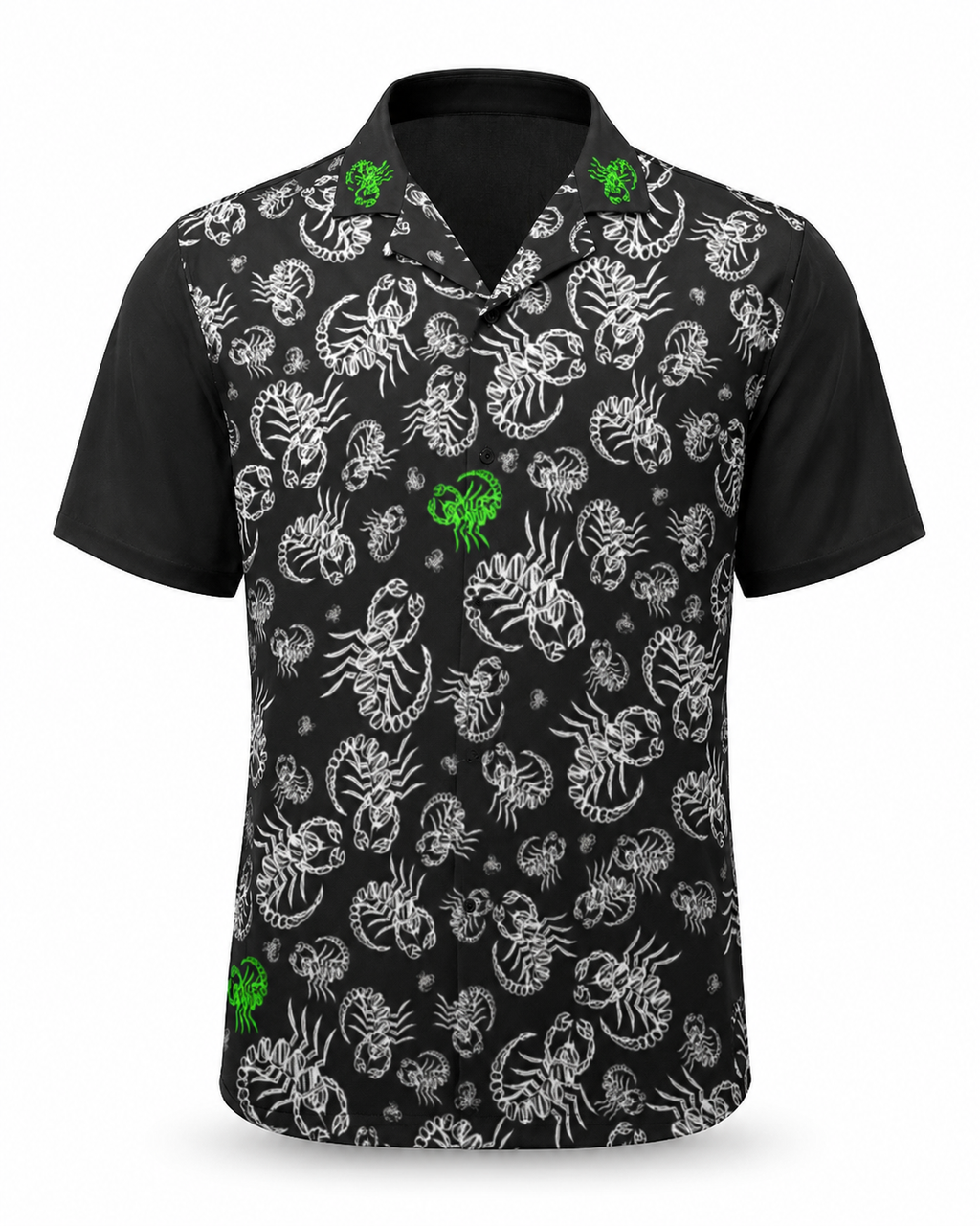 Scorpions Attack aloha shirt.