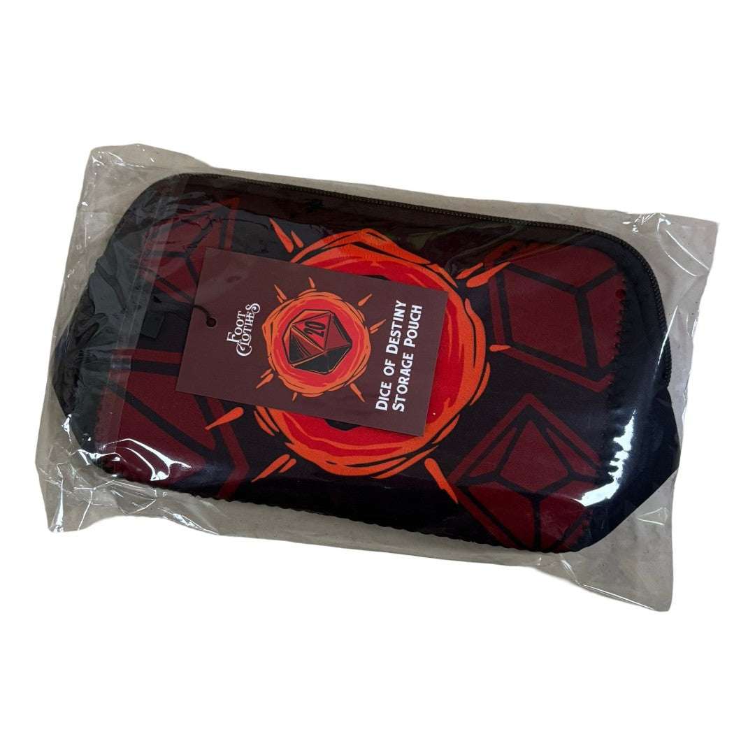 LIMITED Dice of Destiny Neoprene Zip Pouch - ResirWrecked Costumes