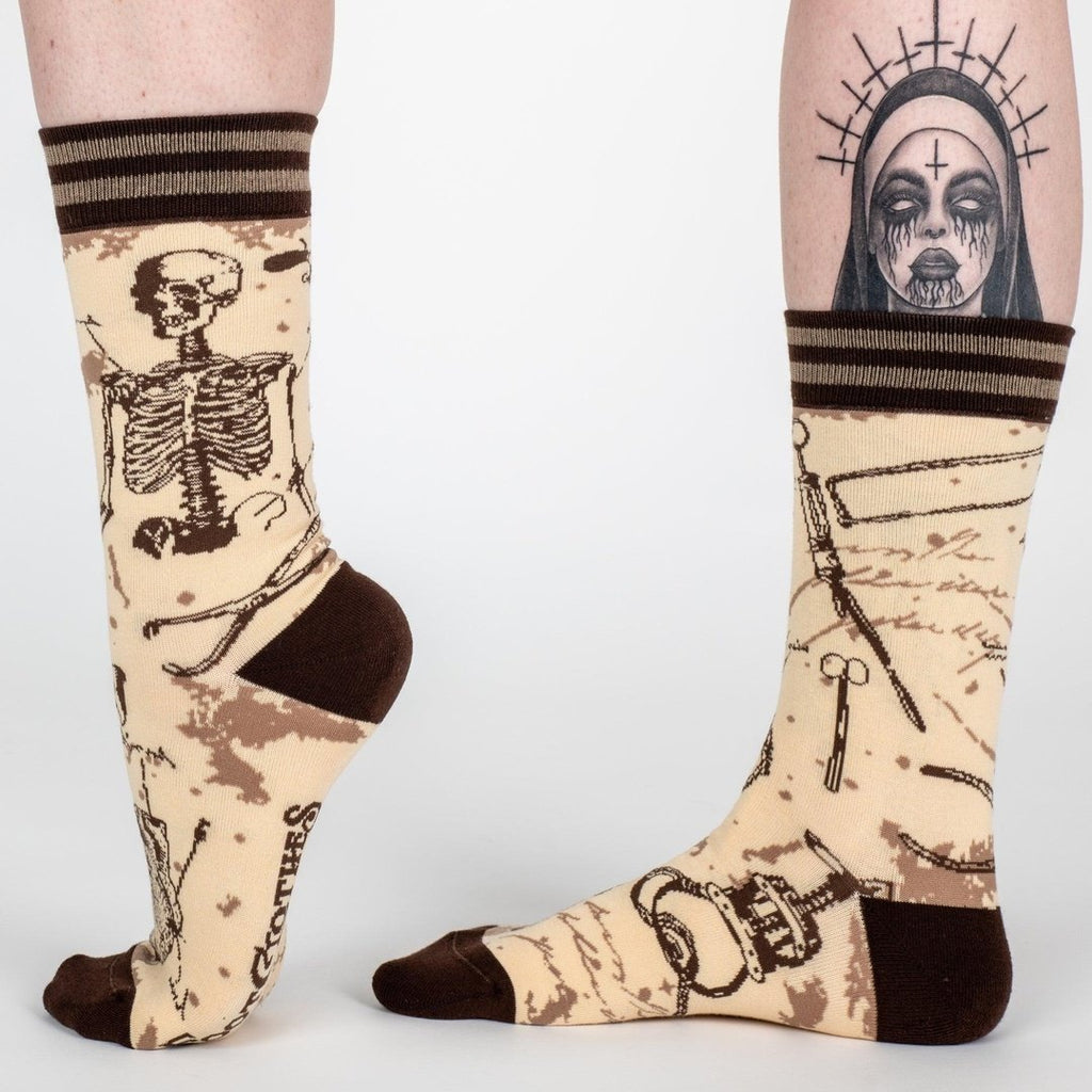 Antique Medical Crew Socks - ResirWrecked Costumes