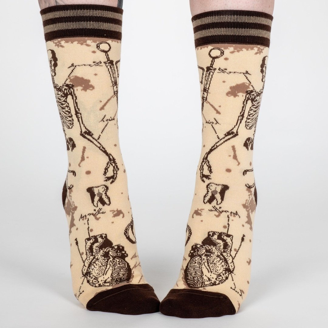 Antique Medical Crew Socks - ResirWrecked Costumes