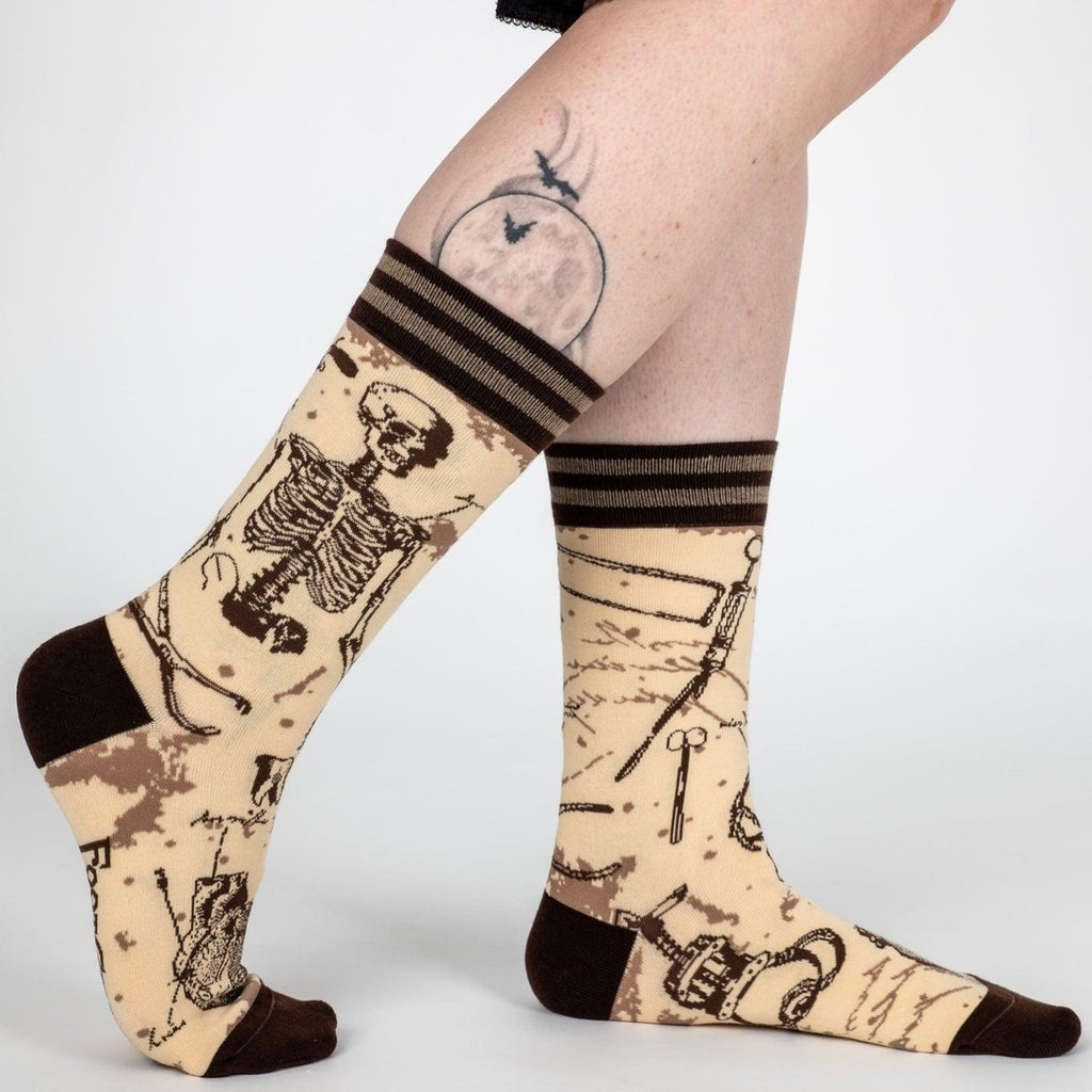 Antique Medical Crew Socks - ResirWrecked Costumes
