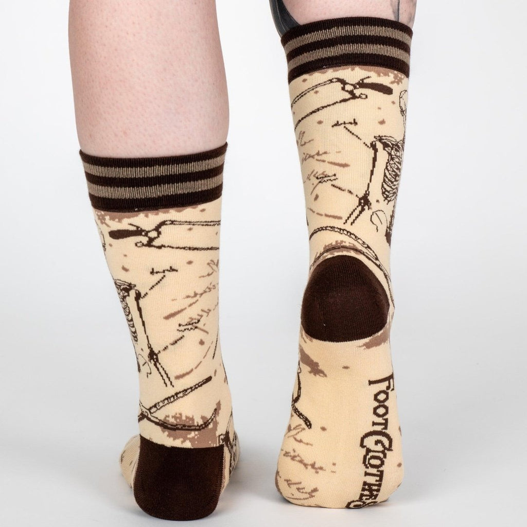 Antique Medical Crew Socks - ResirWrecked Costumes