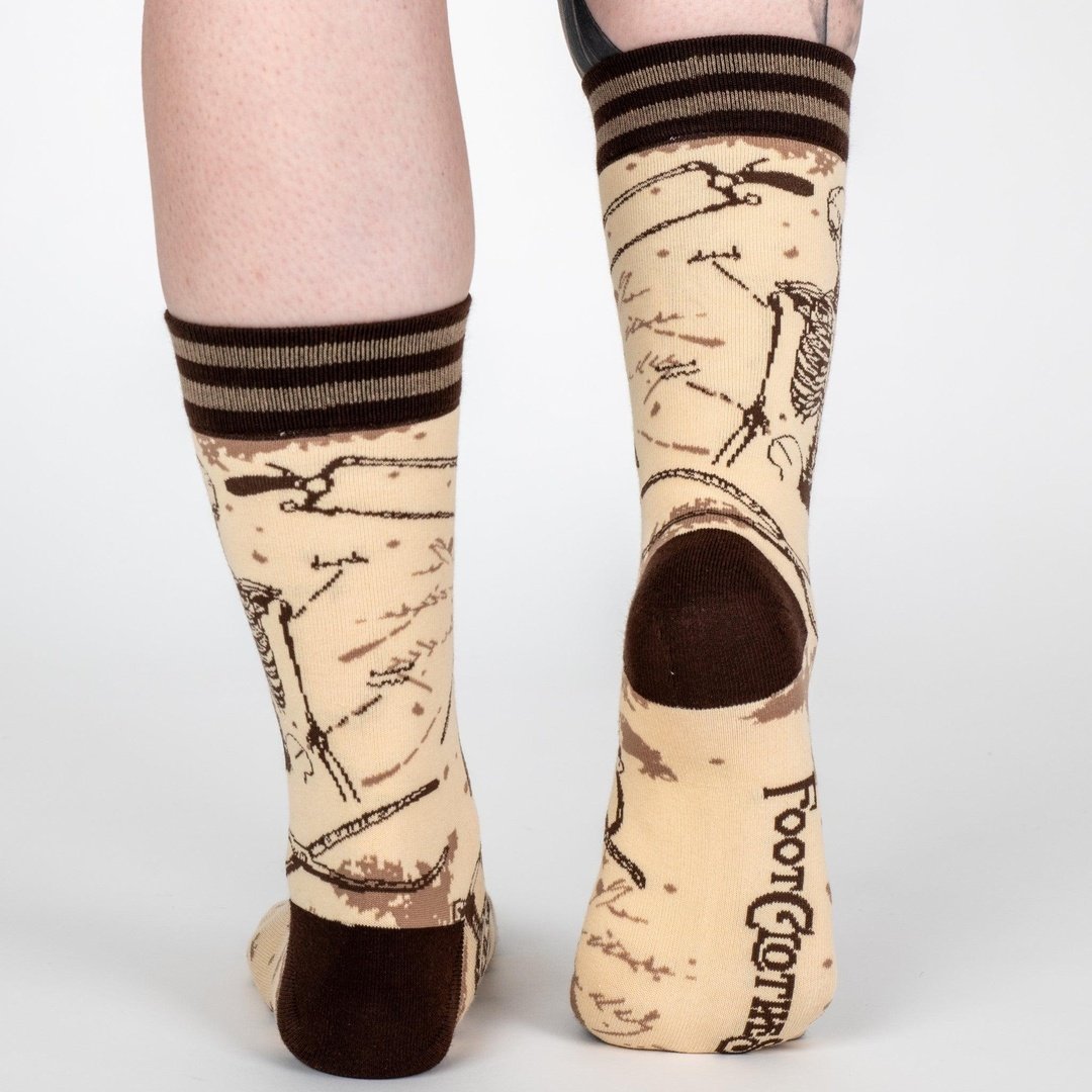 Antique Medical Crew Socks - ResirWrecked Costumes
