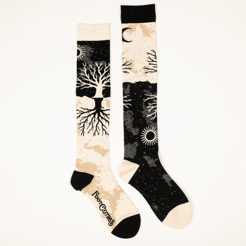 As Above So Below Tree Knee High Socks - ResirWrecked Costumes