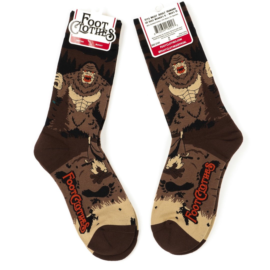 Bigfoot Crew Socks - ResirWrecked Costumes