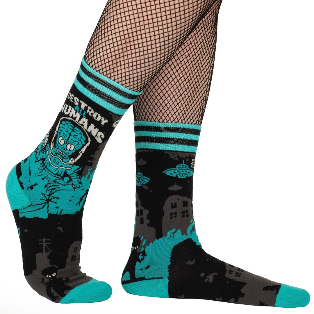 Destroy All Humans crew socks.