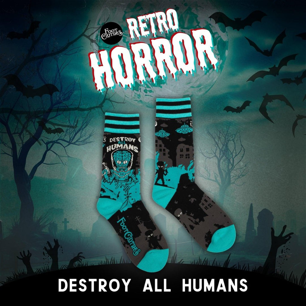 Destroy All Humans Crew Socks - ResirWrecked Costumes