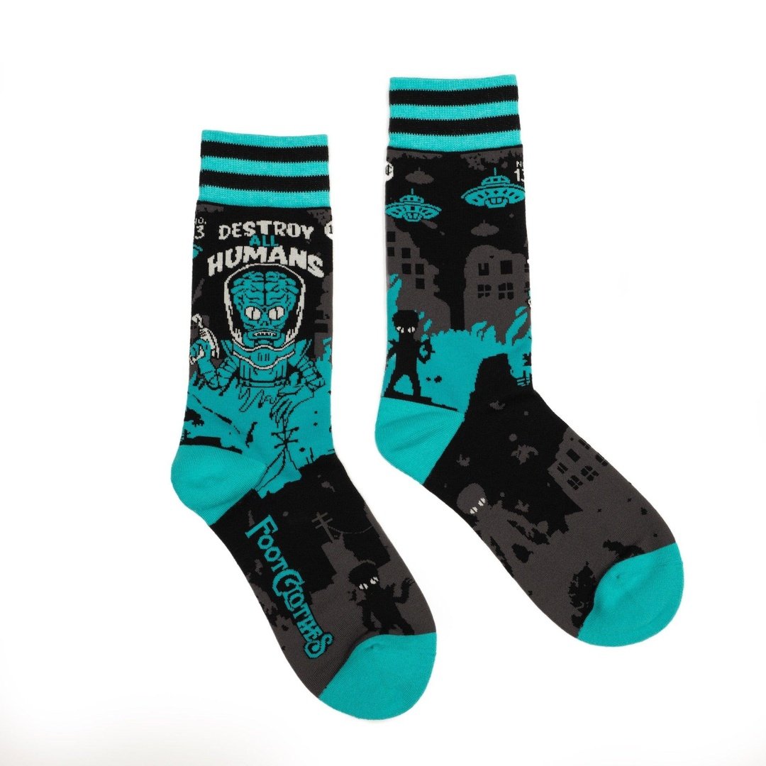 Destroy All Humans Crew Socks - ResirWrecked Costumes