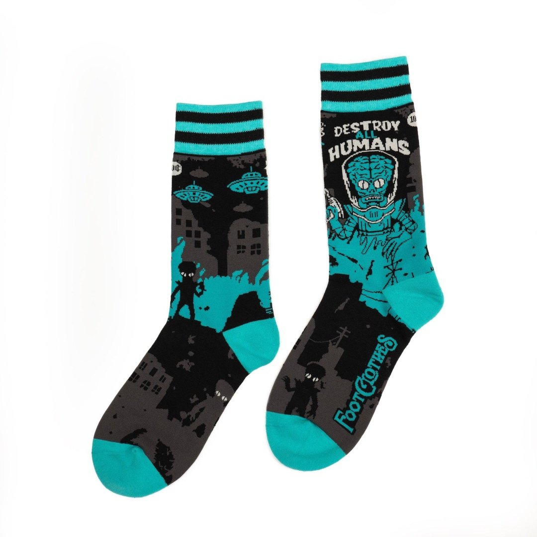 Destroy All Humans Crew Socks - ResirWrecked Costumes