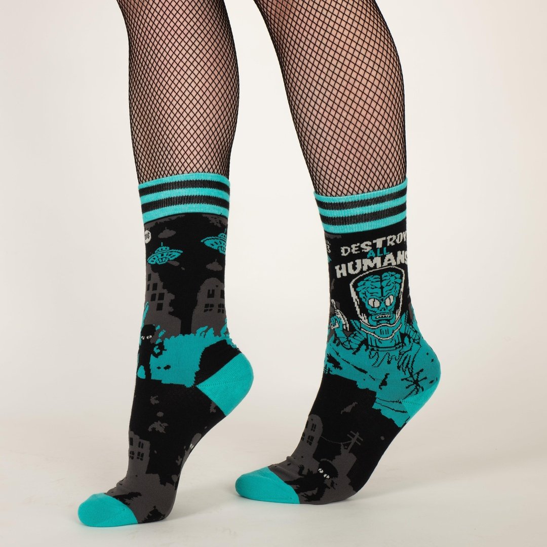 Destroy All Humans Crew Socks - ResirWrecked Costumes