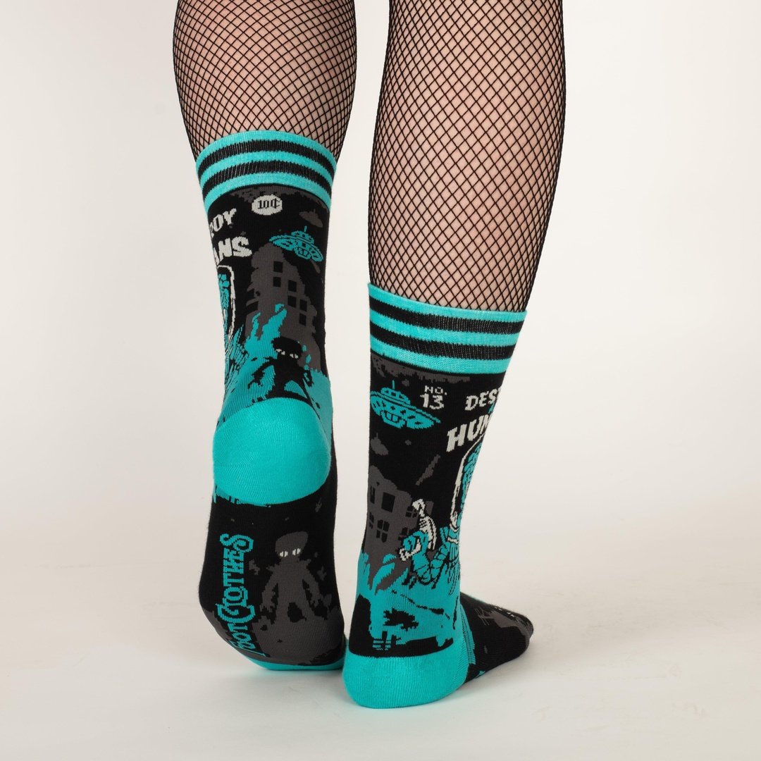 Destroy All Humans Crew Socks - ResirWrecked Costumes