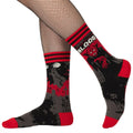 Dracula's Bloodlust crew socks.