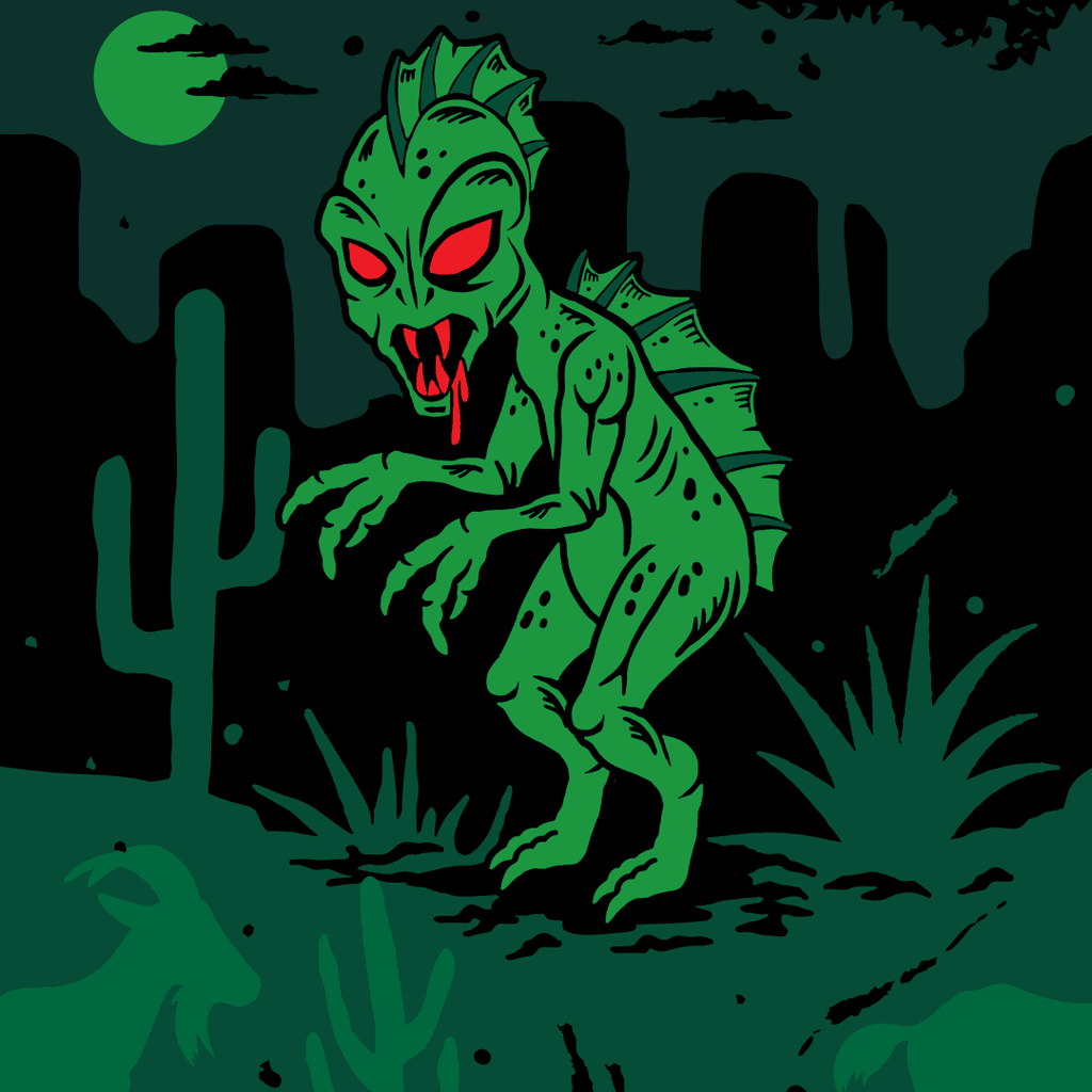 El Chupacabra Crew Socks - ResirWrecked Costumes