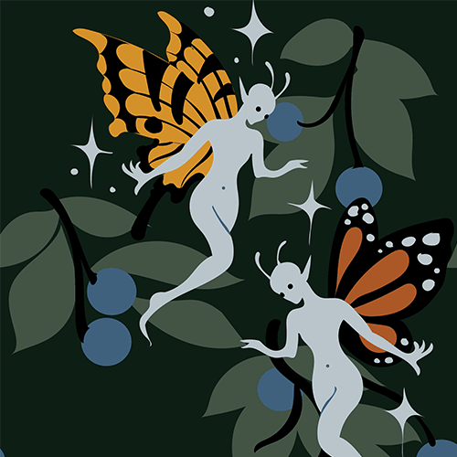 Fanciful Fairies Crew Socks - ResirWrecked Costumes
