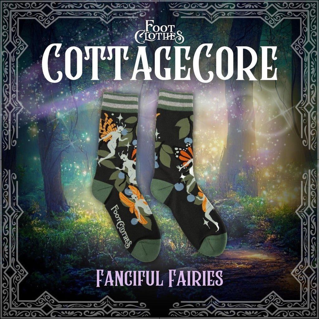 Fanciful Fairies Crew Socks - ResirWrecked Costumes