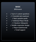 Heinous Trivia™ — Live Horror Trivia Game for Haunted Attractions basic package features and pricing overview.