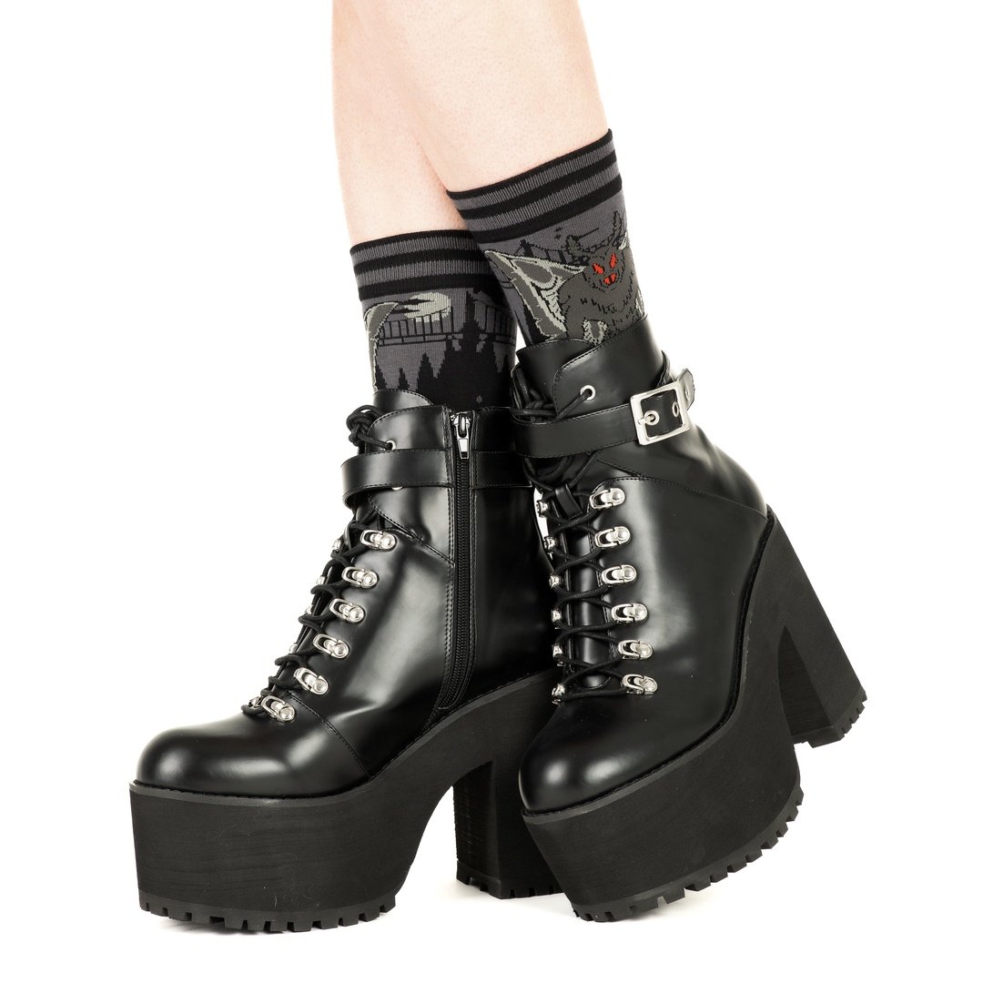 Mothman Crew Socks - ResirWrecked Costumes