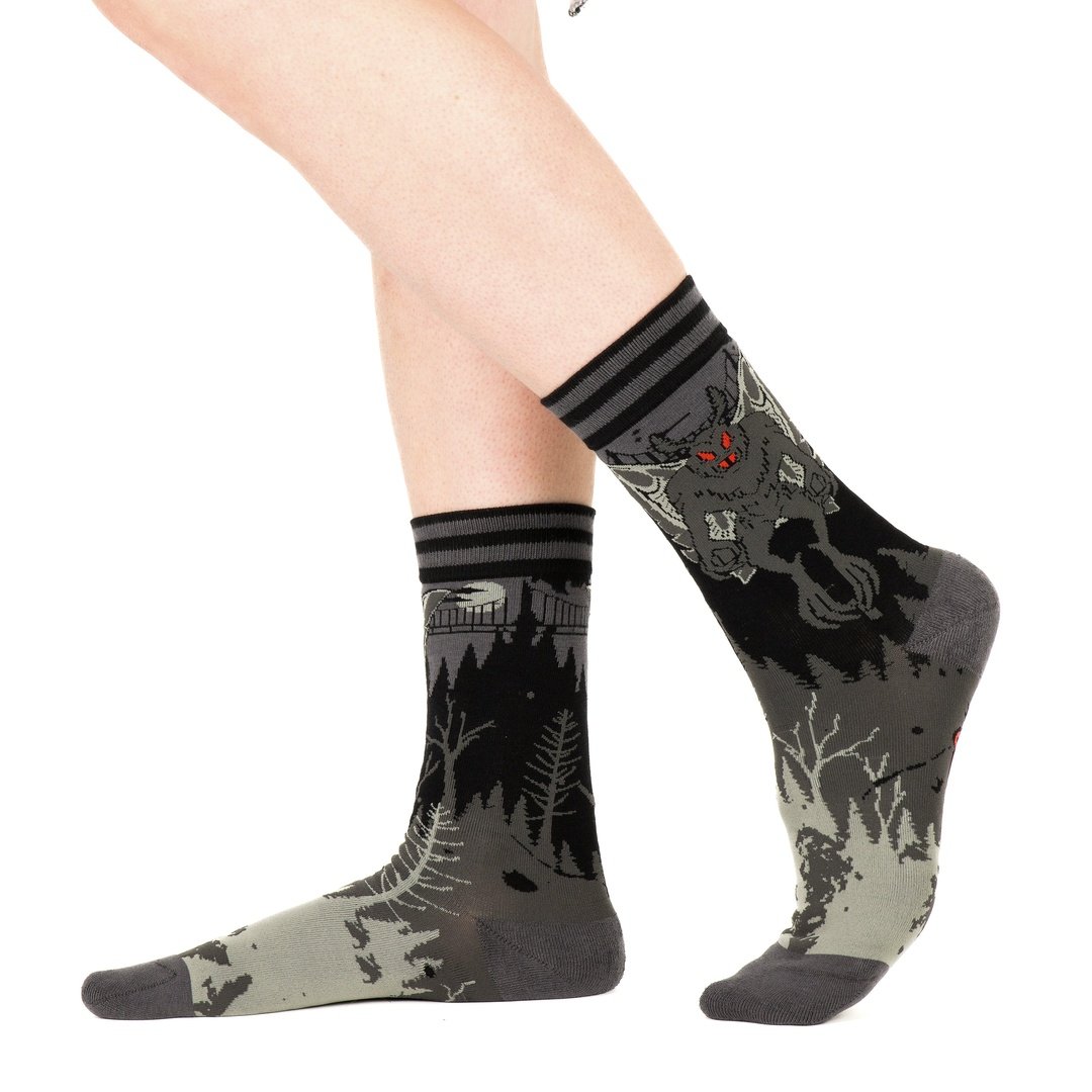 Mothman crew socks.