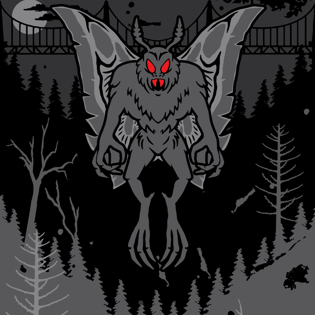 Mothman Crew Socks - ResirWrecked Costumes