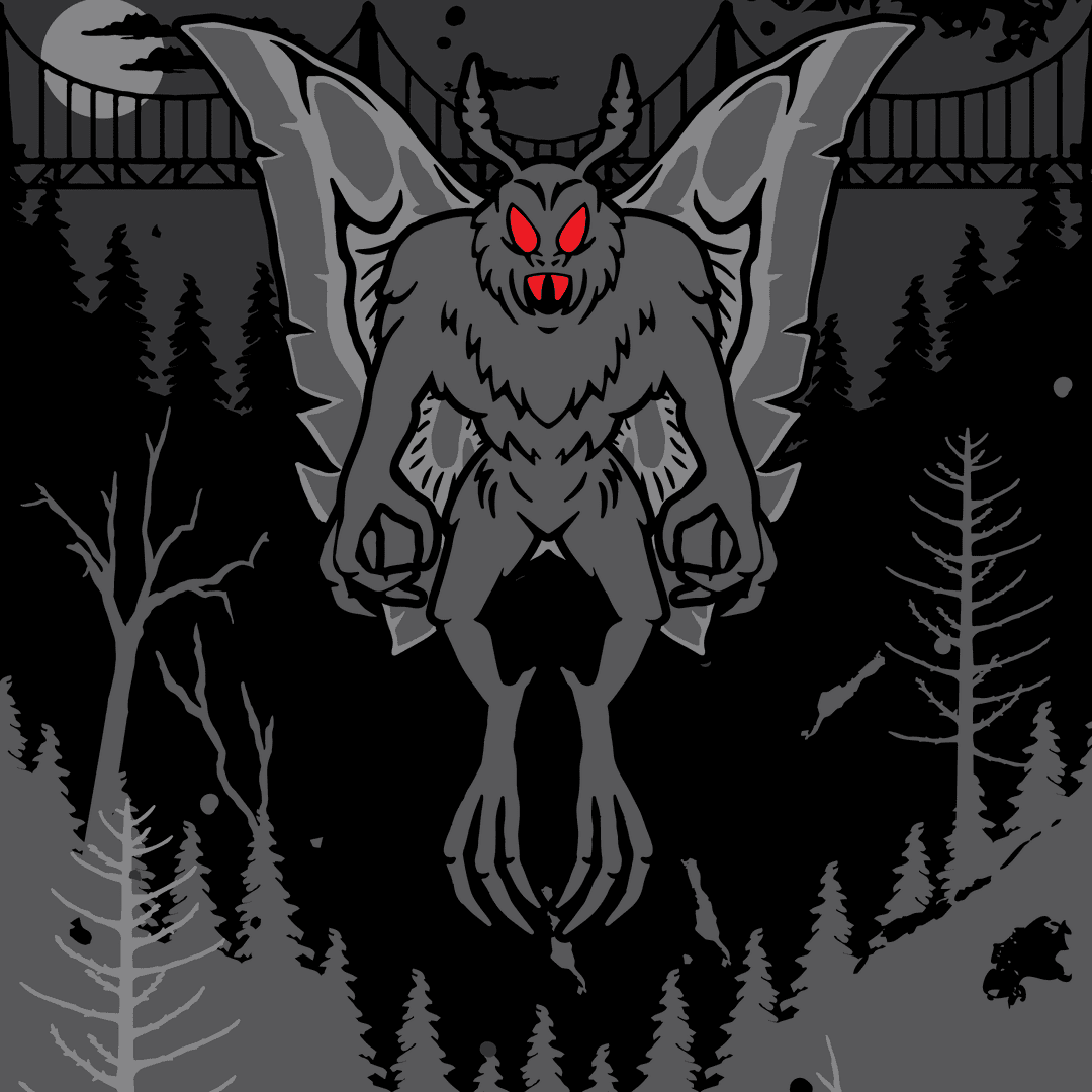 Mothman Crew Socks - ResirWrecked Costumes