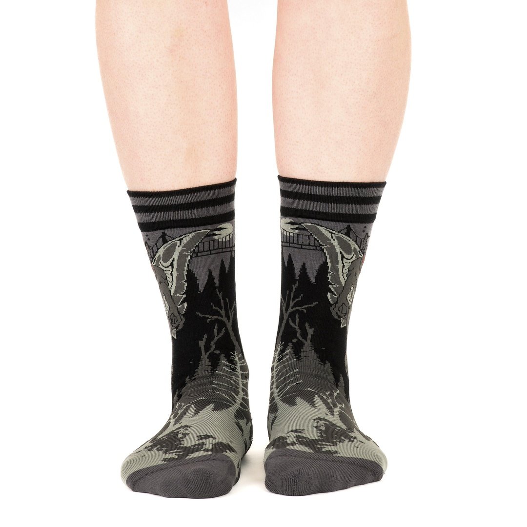 Mothman Crew Socks - ResirWrecked Costumes