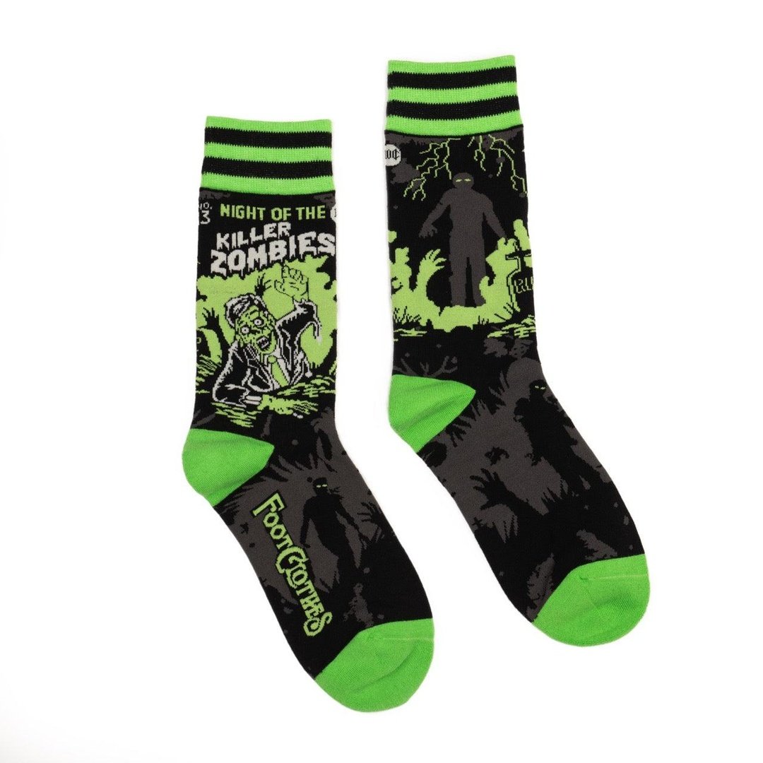 Night of the Killer Zombies Crew Socks - ResirWrecked Costumes