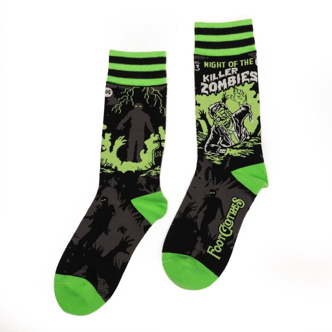Night of the Killer Zombies Crew Socks - ResirWrecked Costumes