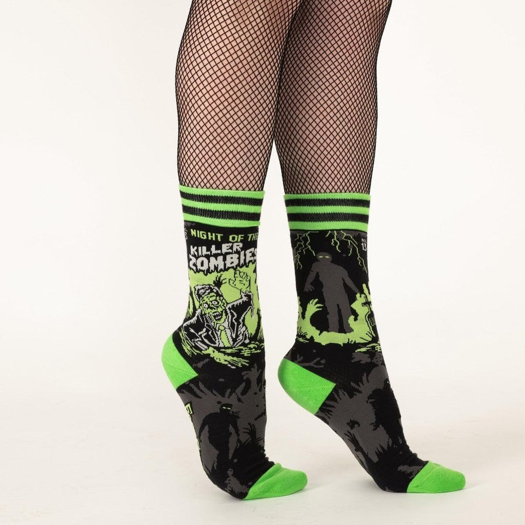Night of the Killer Zombies Crew Socks - ResirWrecked Costumes