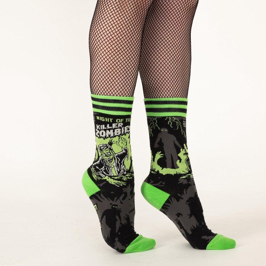 Night of the Killer Zombies Crew Socks - ResirWrecked Costumes